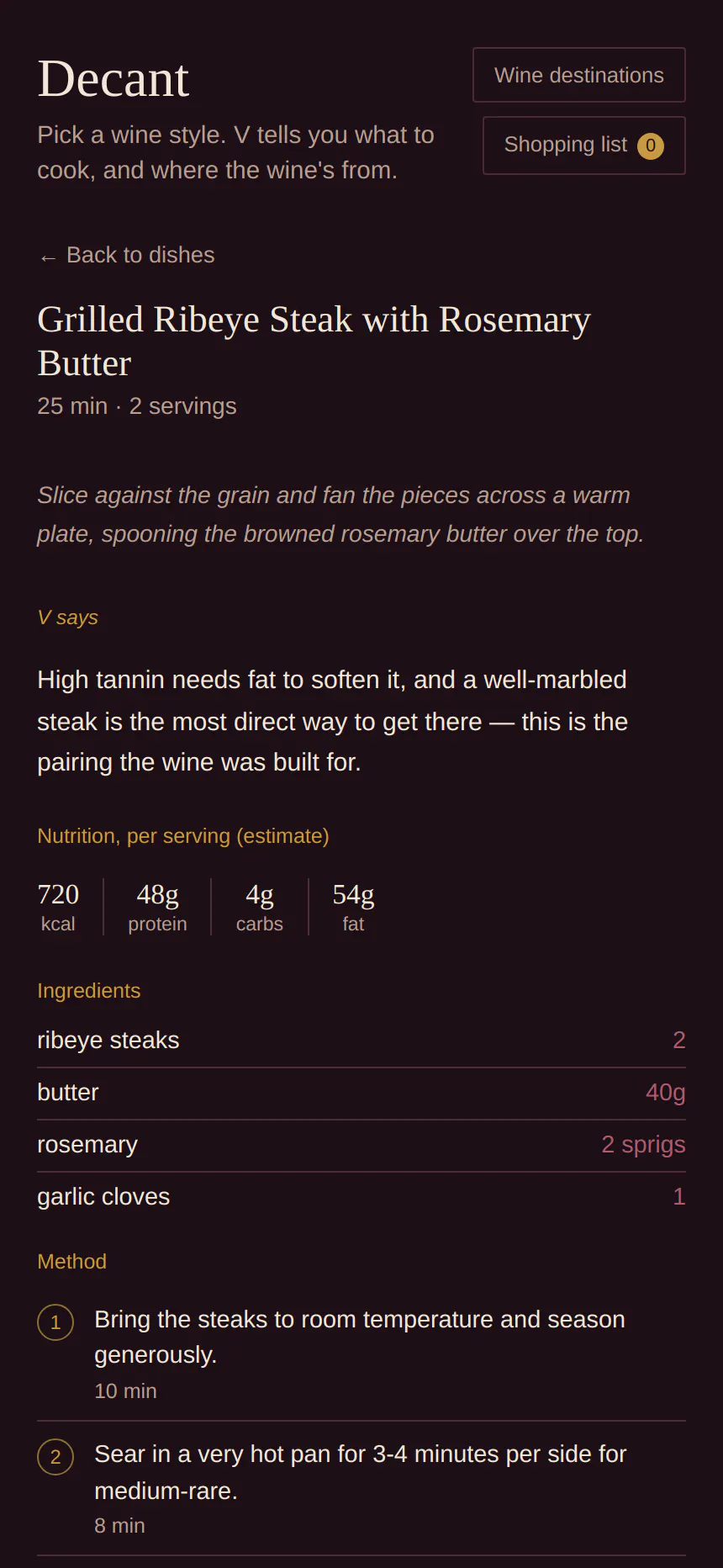 Decant — Wine & Food Pairing gallery image