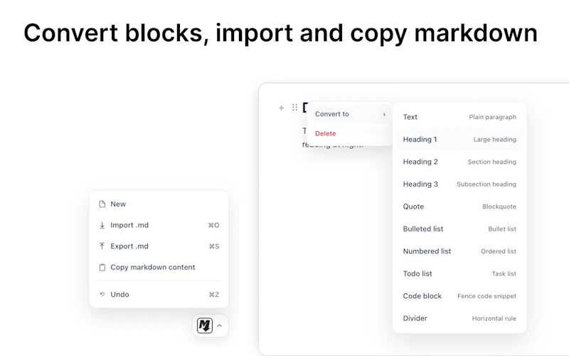 Markdown Editor For Notion Lovers screenshot 4