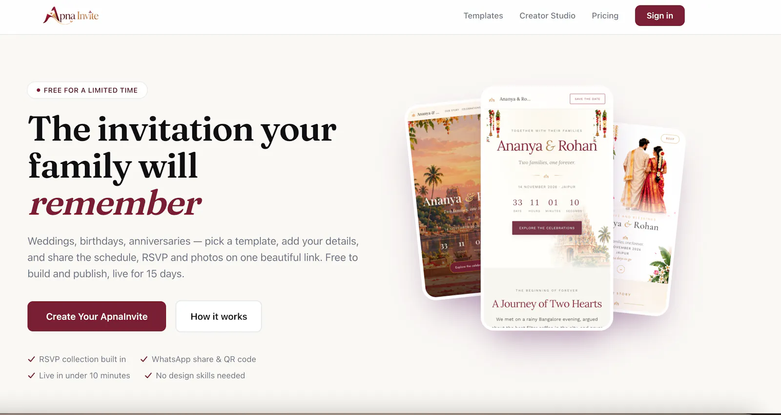 ApnaInvite screenshot 2