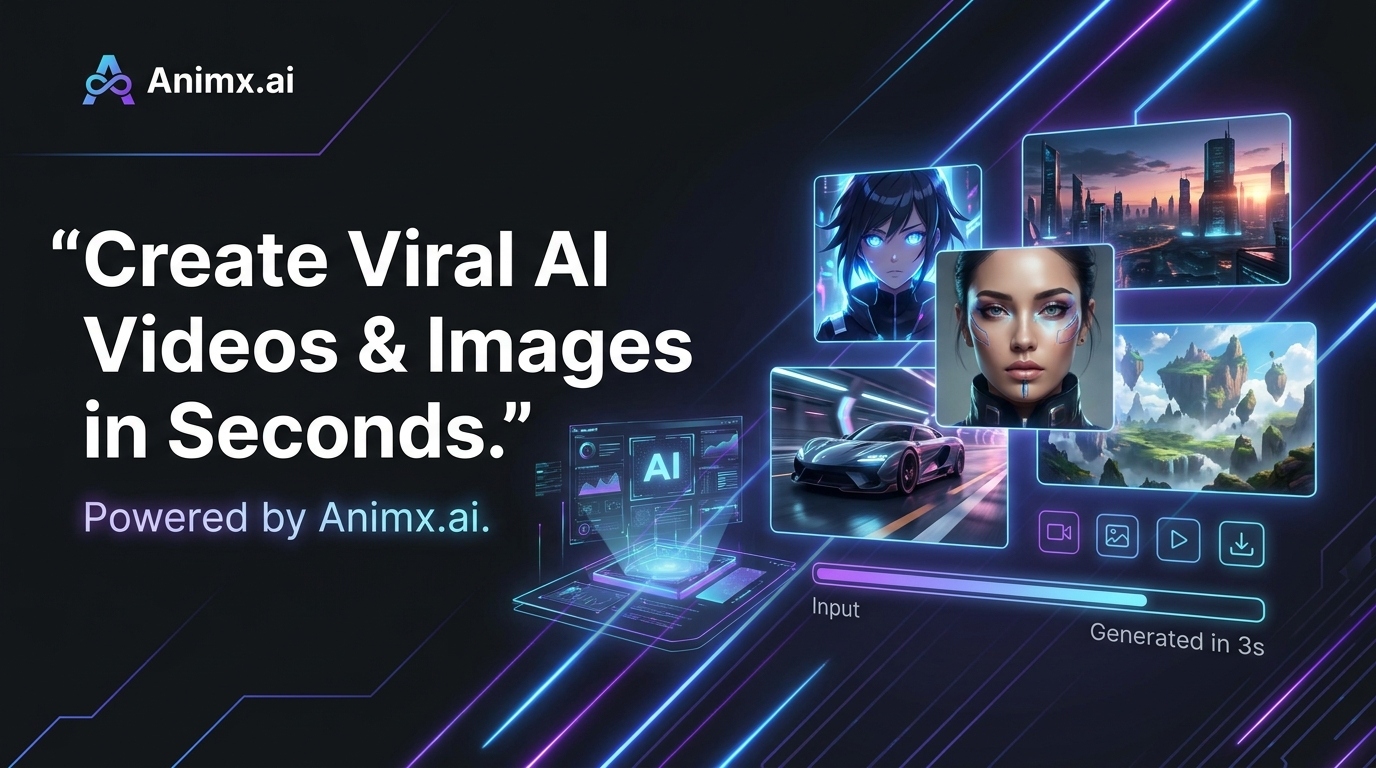 Create viral AI videos & images gallery image