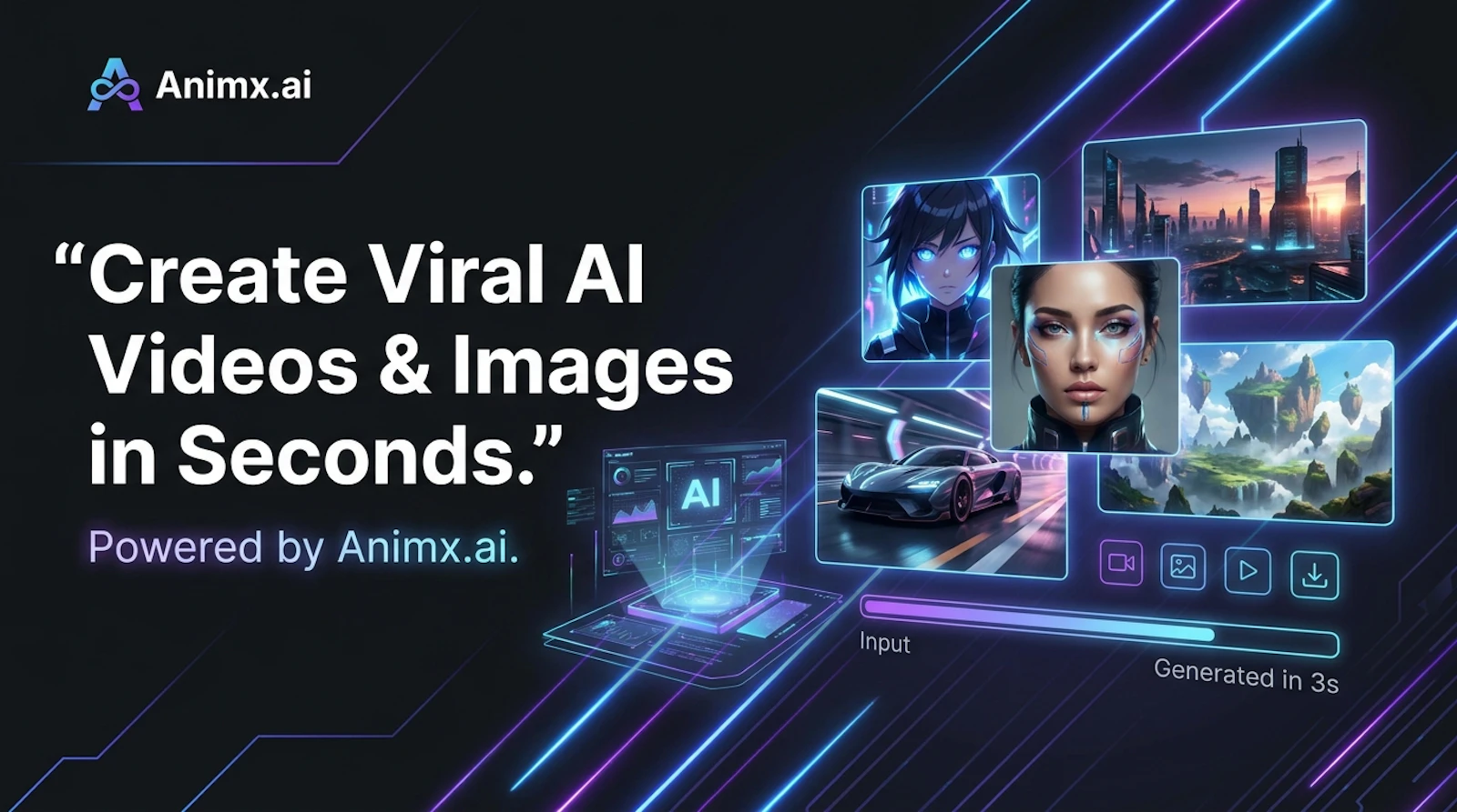 Create viral AI videos & images screenshot 2