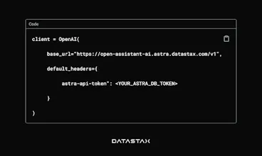 Astra Assistants API gallery image