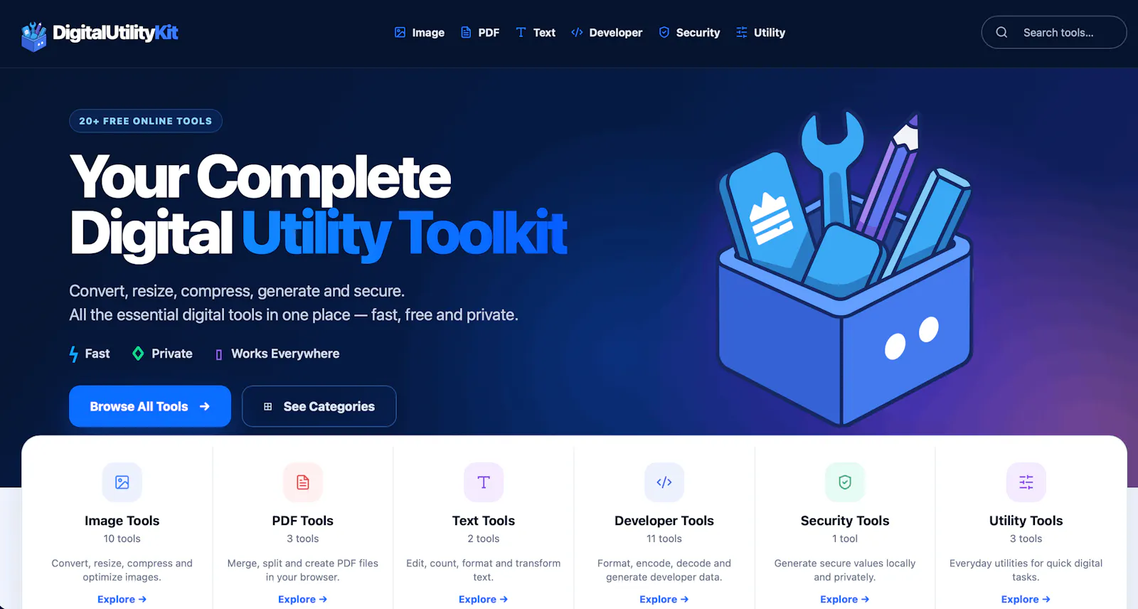 Digital Utility Kit screenshot 1