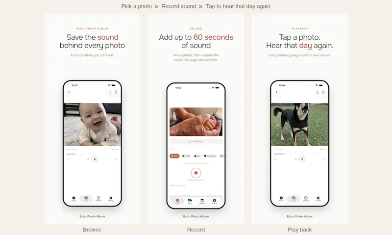 Echo Photo Album screenshot 4