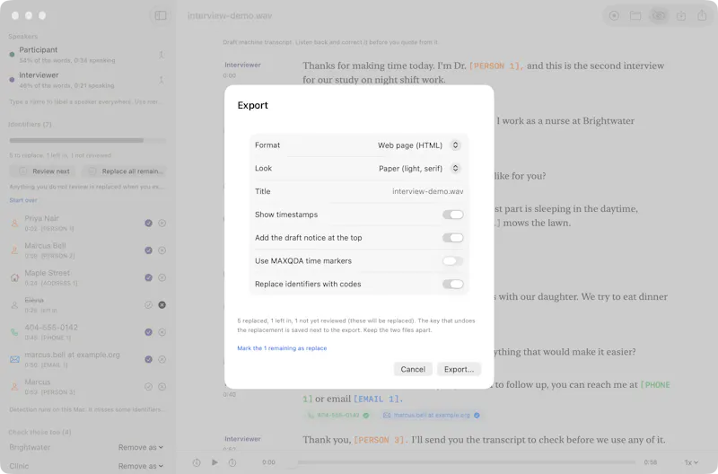 Tapefolio screenshot 4