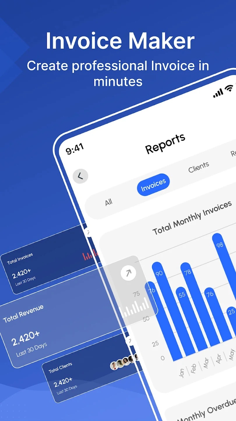 Instant Invoice Maker - Screenshot 2 showing product features and functionality