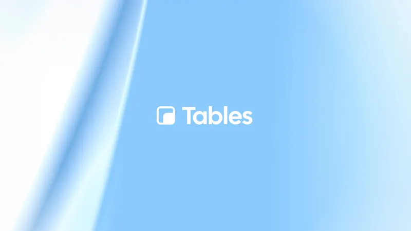 Tables.so screenshot 1 (video preview)