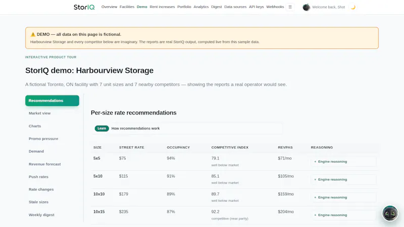 StorIQ.io screenshot 3