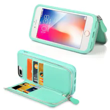 Phone case with zipper wallet gallery image