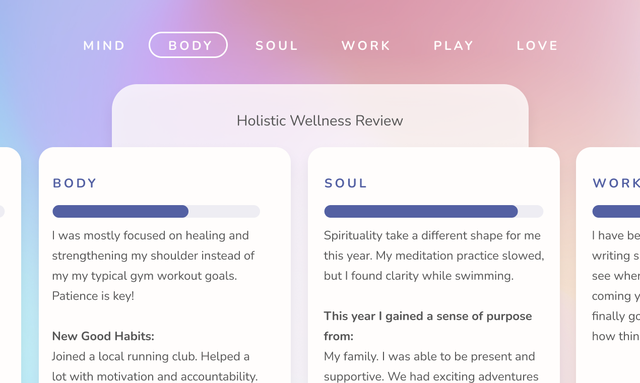 Reflection.App tarafından Rehberli Yıllık İnceleme medya 3