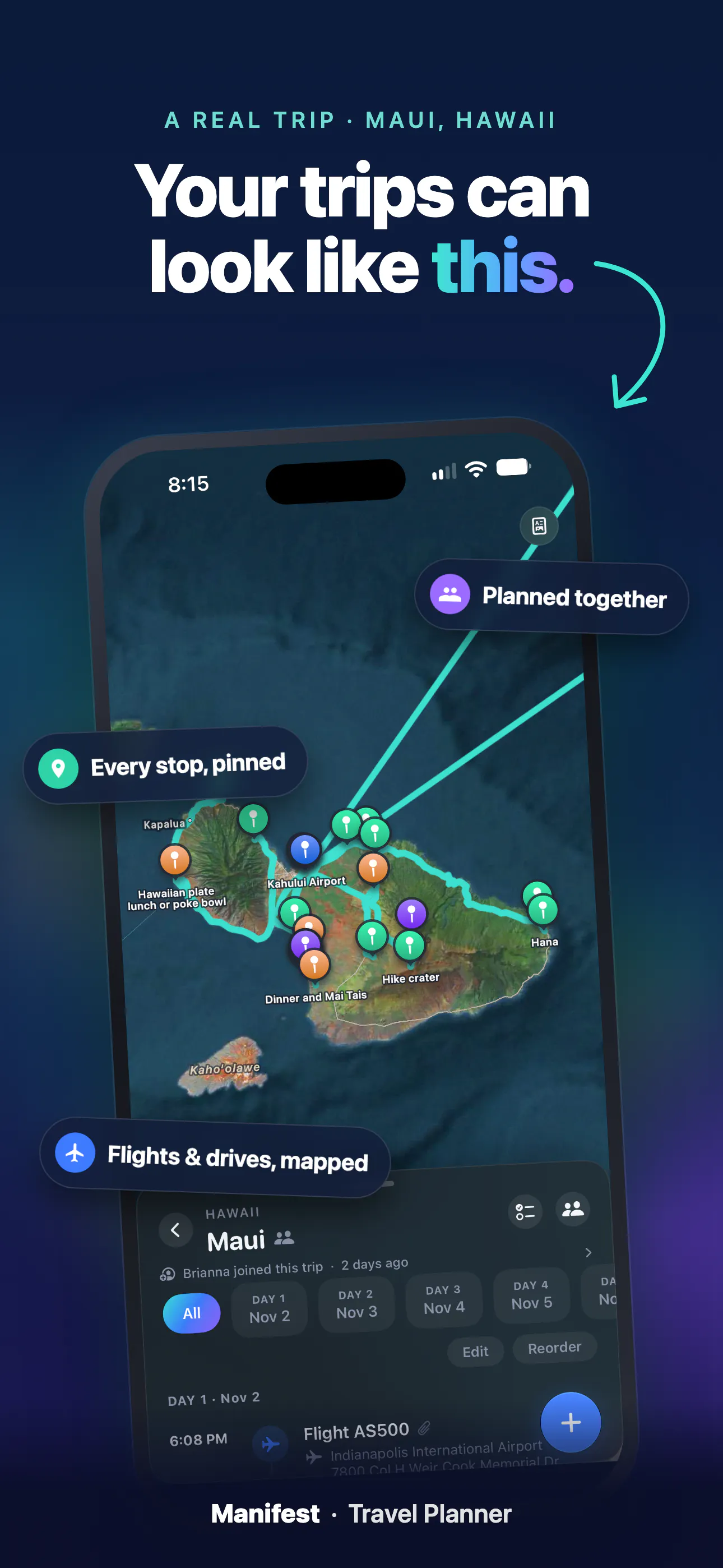 Manifest - Travel Planner gallery image