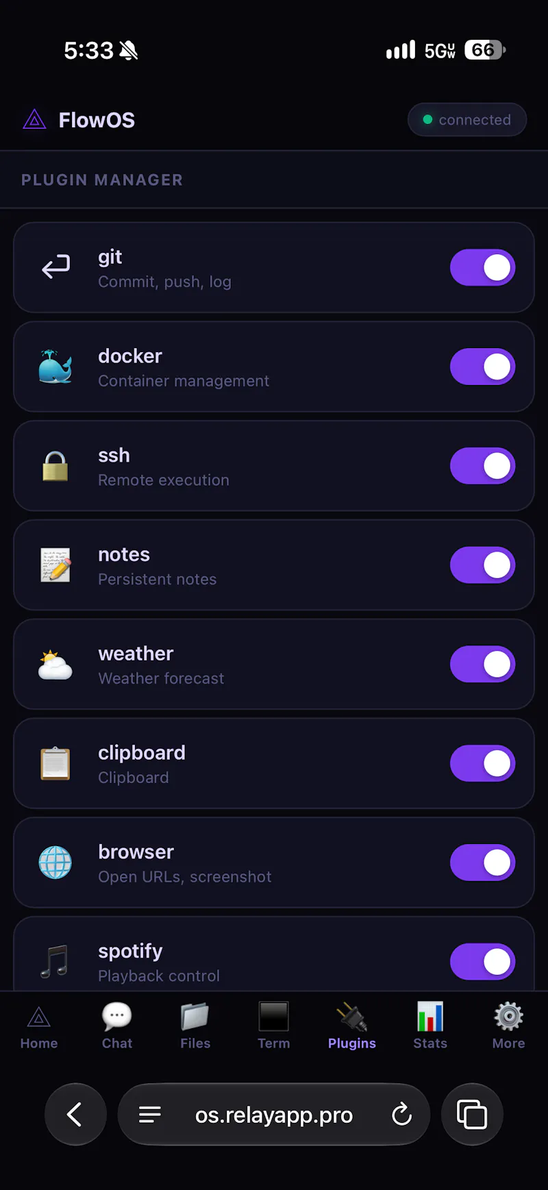 Project Aquarius — FlowOS Desktop screenshot 5