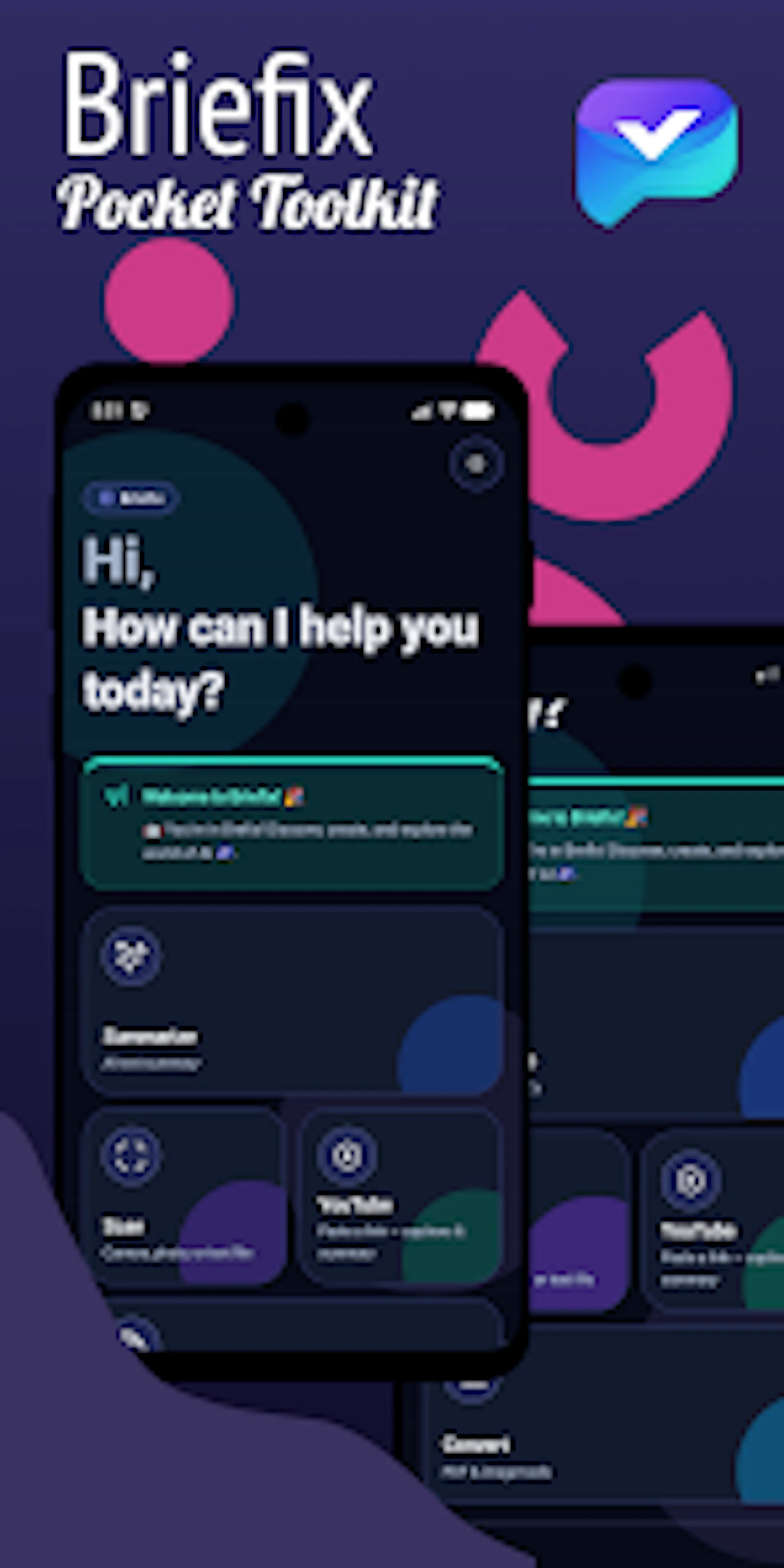 Briefix – AI Tools & Assistant screenshot 1