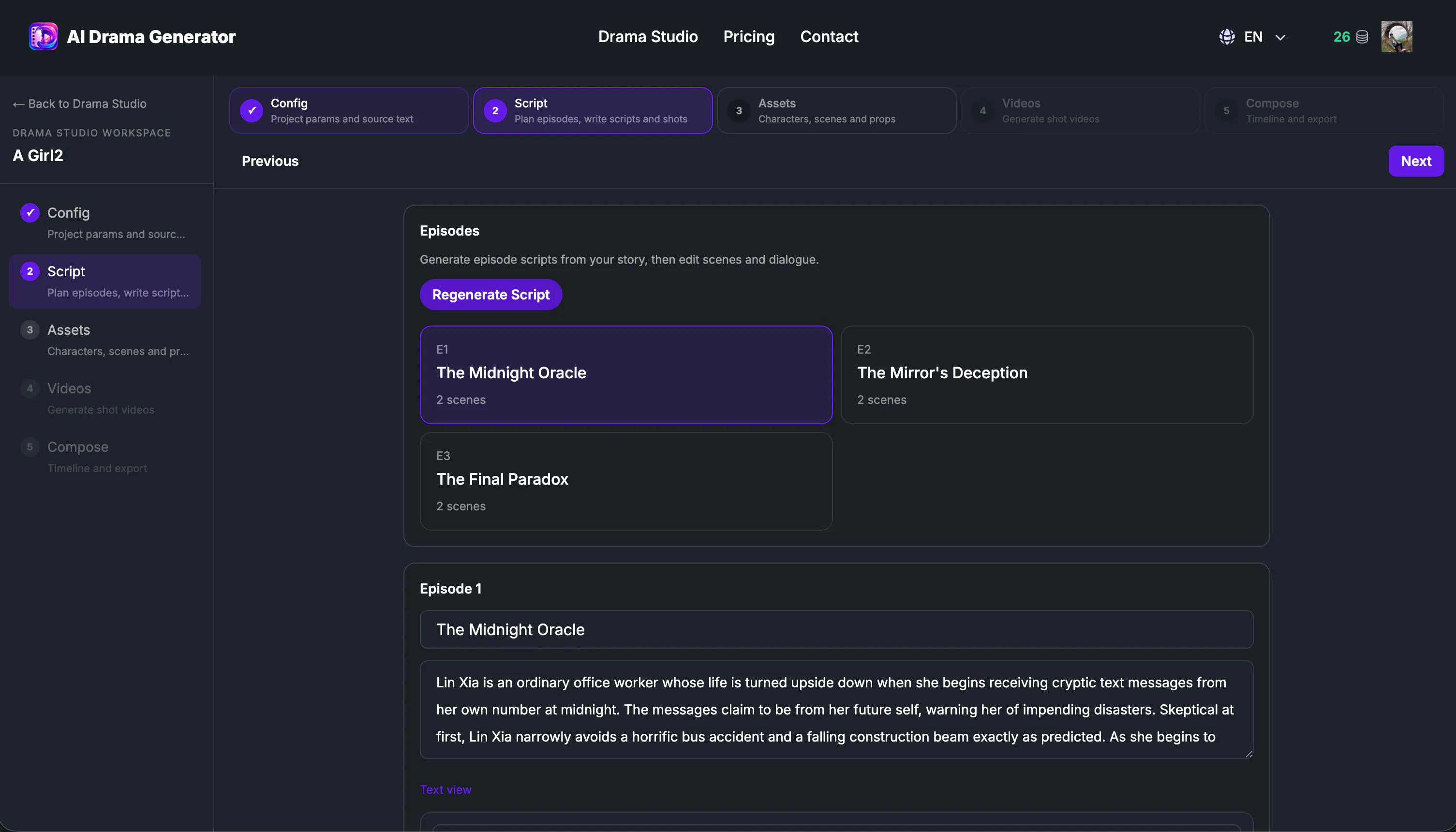 AI Drama Generator screenshot 3