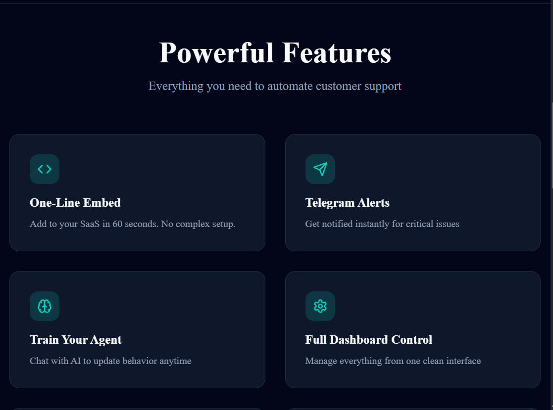 Erex AI - Screenshot 2 showing product features and functionality