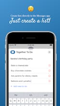 Together To Do - To Do Lists In iMessage gallery image
