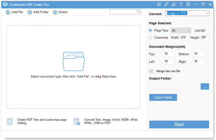CoolMuster PDF Creator Pro - PDF Creator, PDF에서 Word, PDF에서 이미지, PDF 만들기, 미디어 2