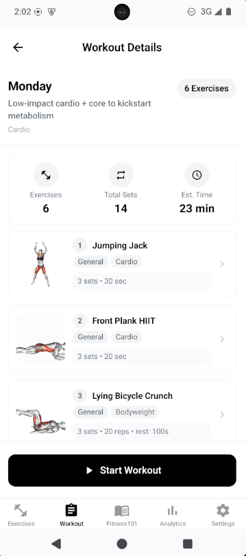 Hayal Fitness App gallery image