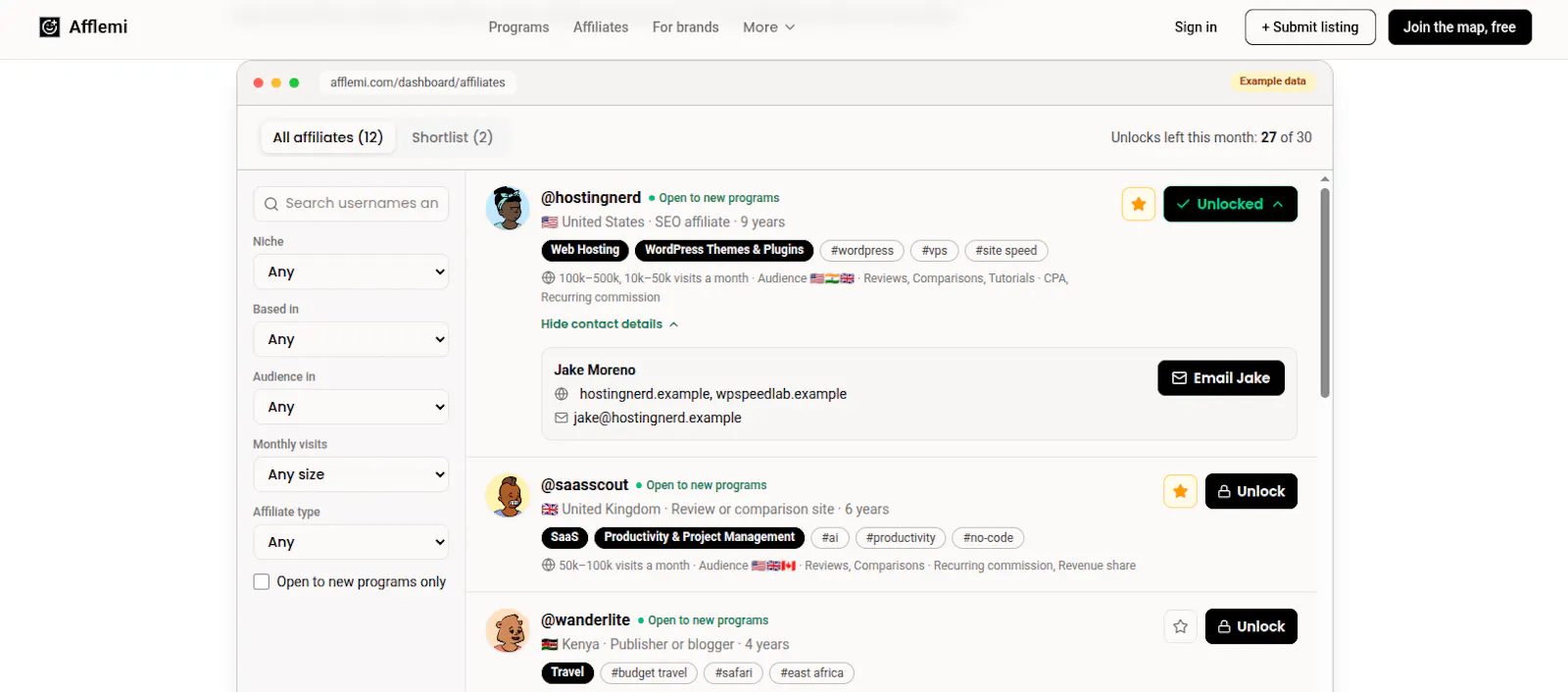 Afflemi screenshot 4