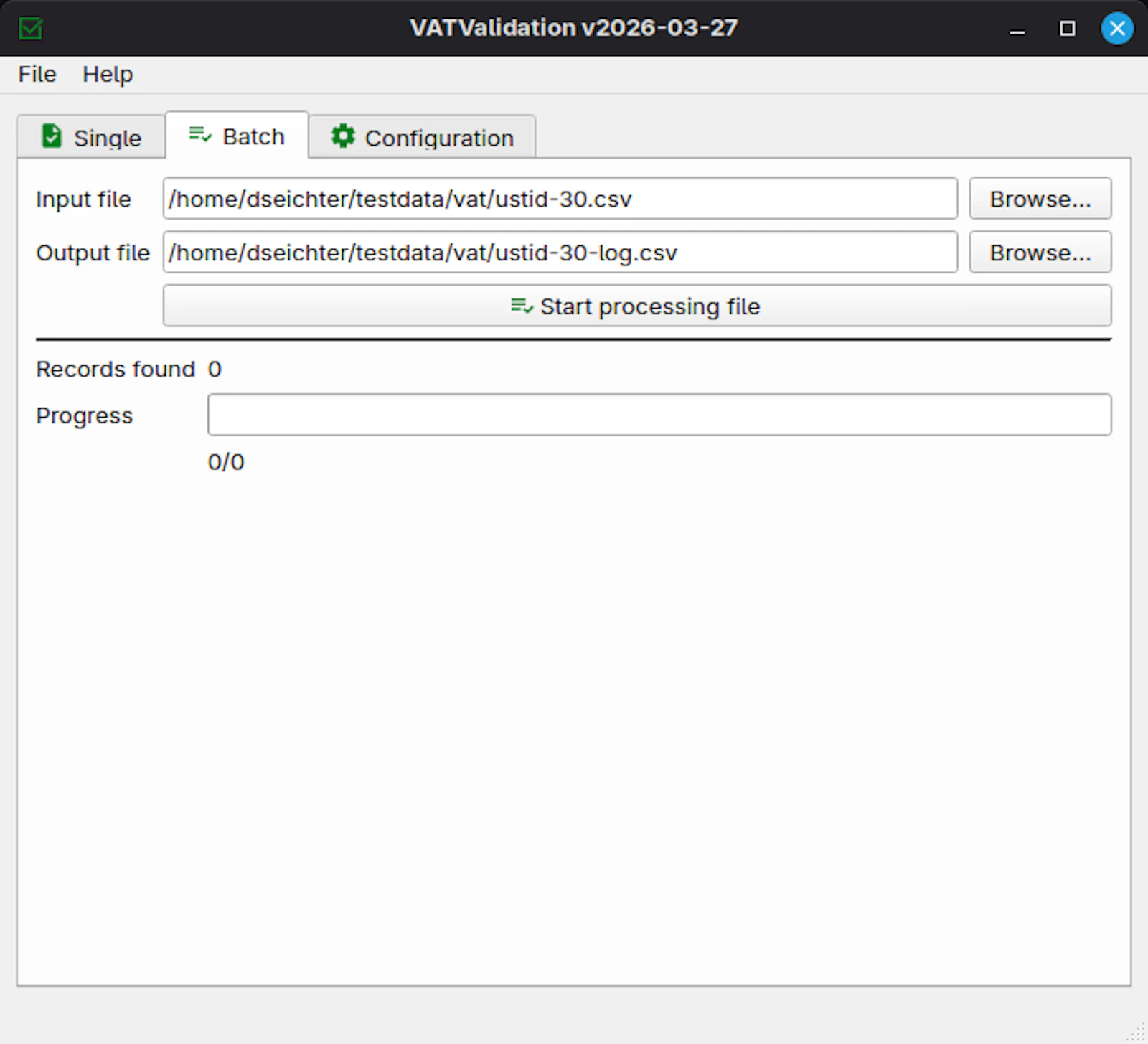 VATValidation screenshot 3