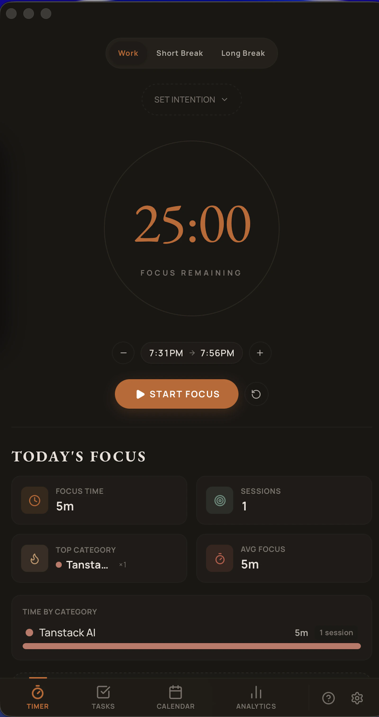 Kairos‑Pomodoro screenshot 7