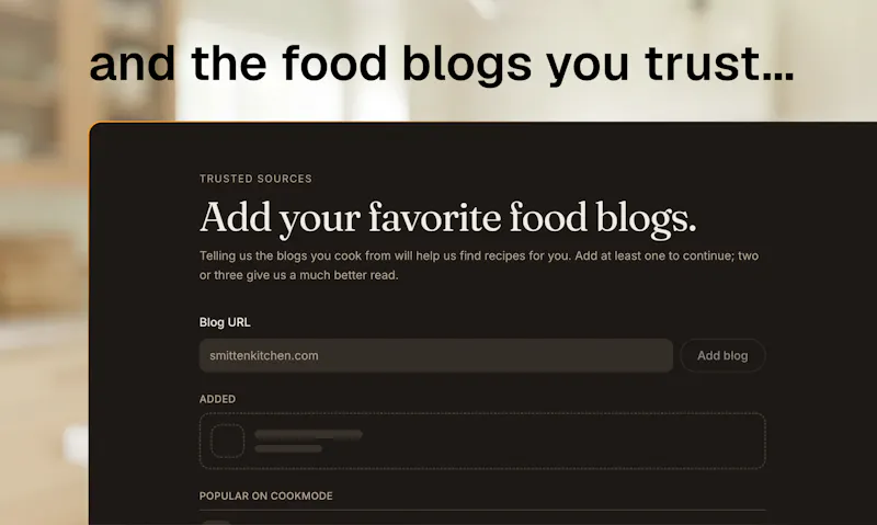 Cookmode screenshot 4