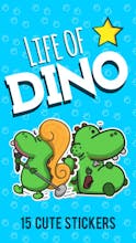 Life of Dino Stickers for iMessage gallery image