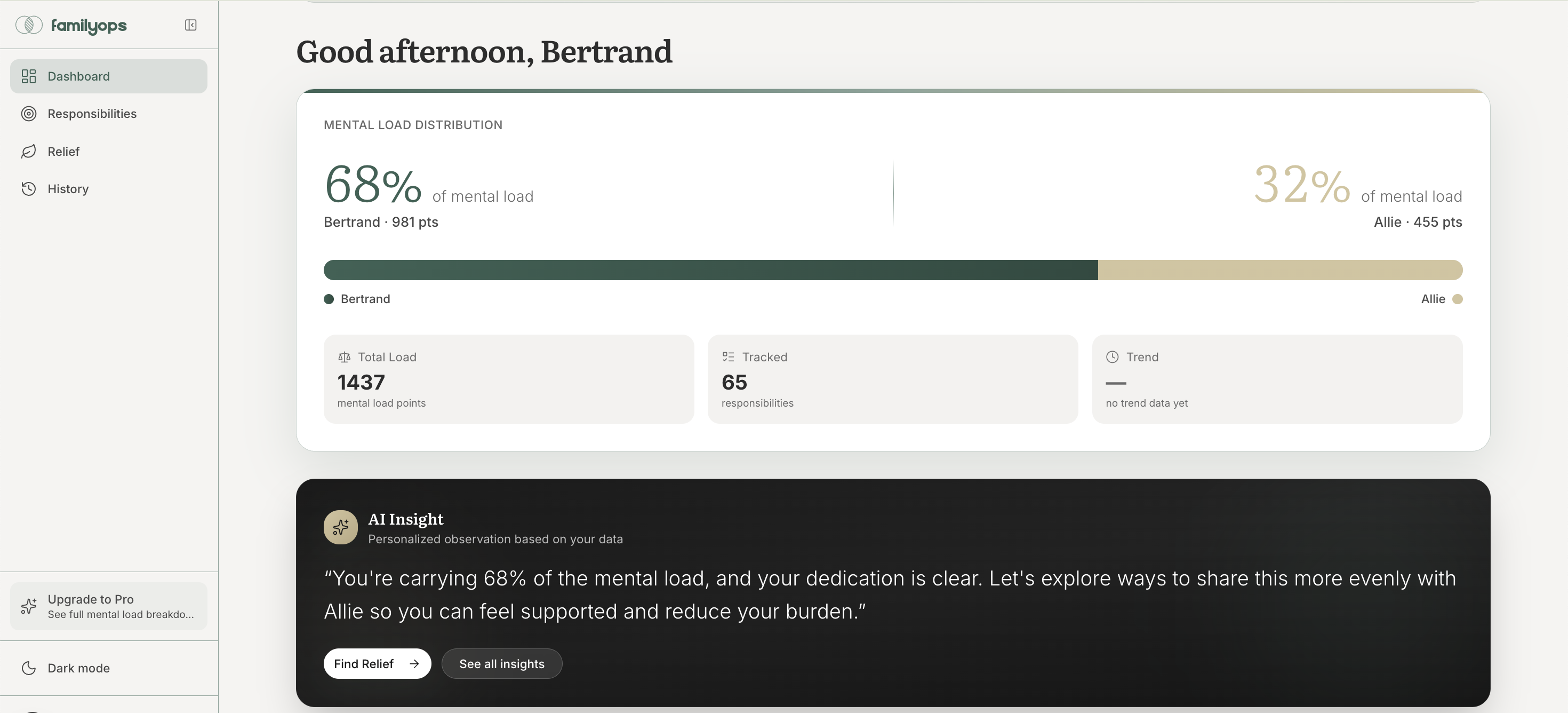 FamilyOps - Screenshot 4 showing product features and functionality