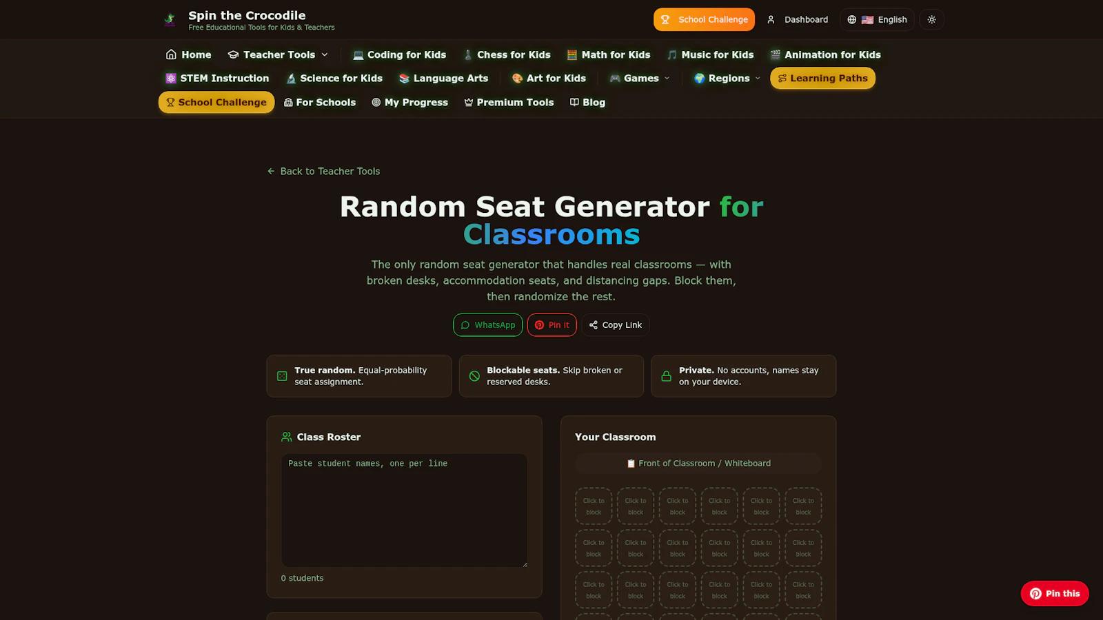 Seating Chart Suite screenshot 4