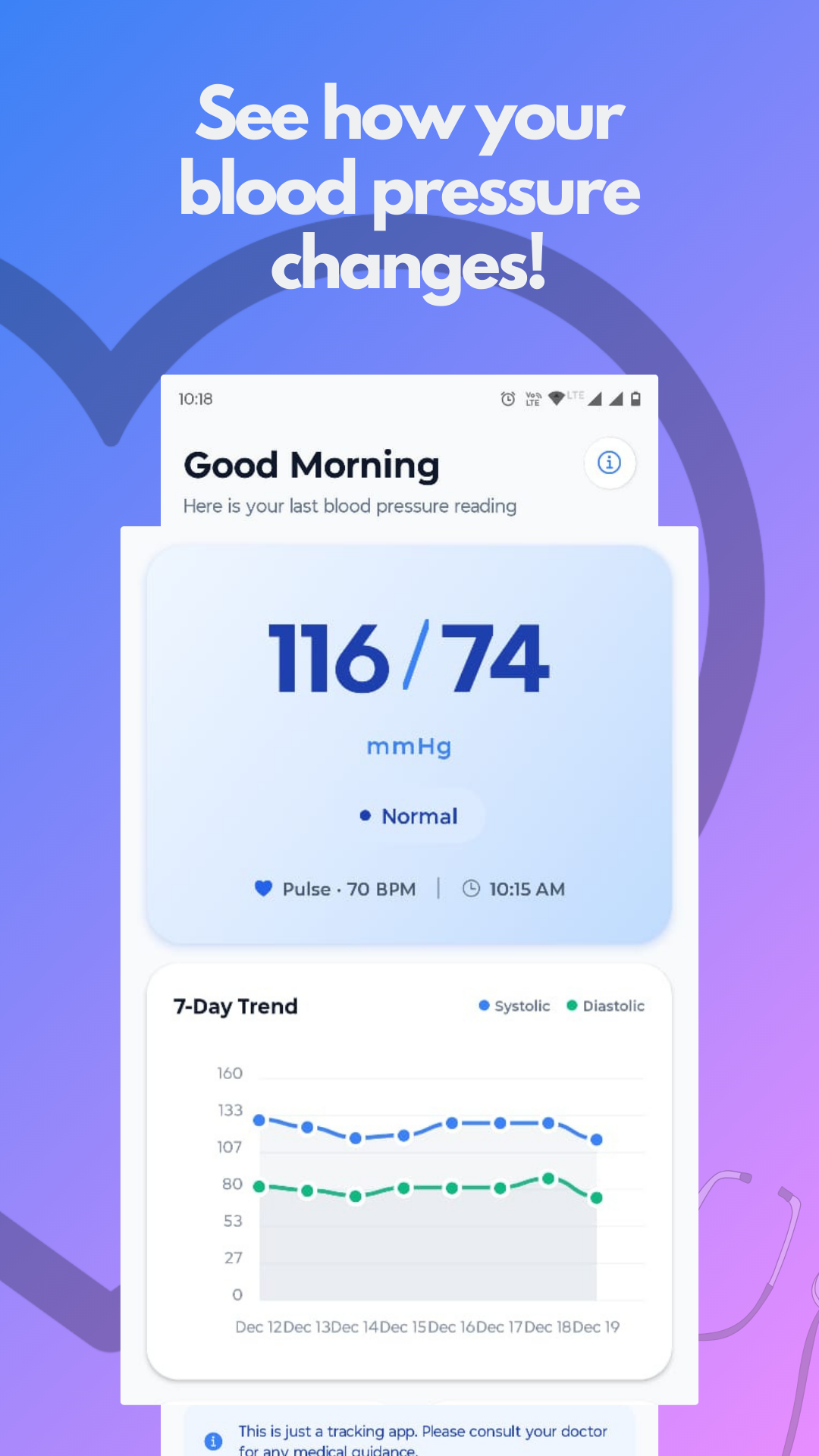 Blood Pressure Tracker gallery image