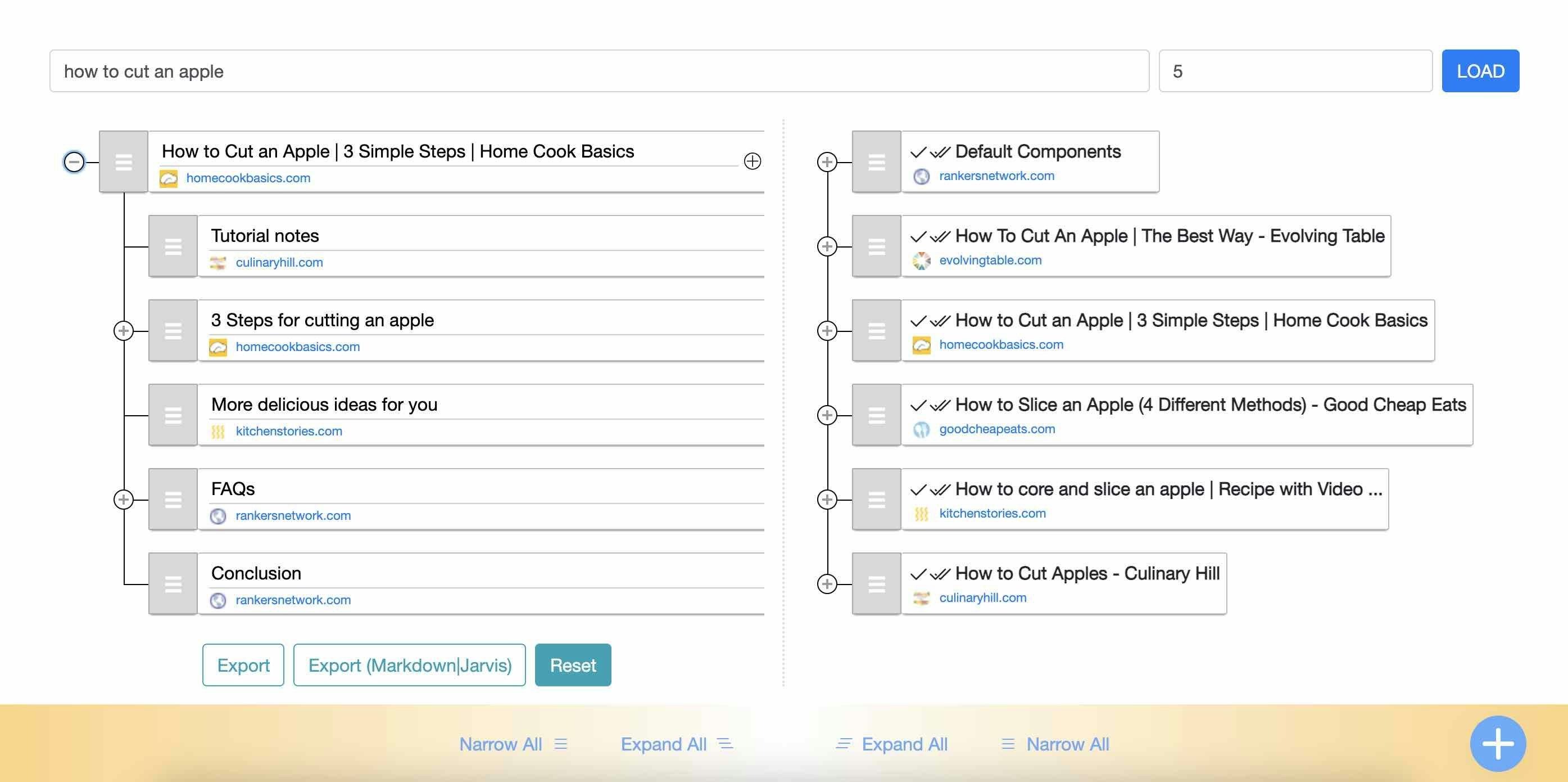 Outlining Tool For SEO Article gallery image