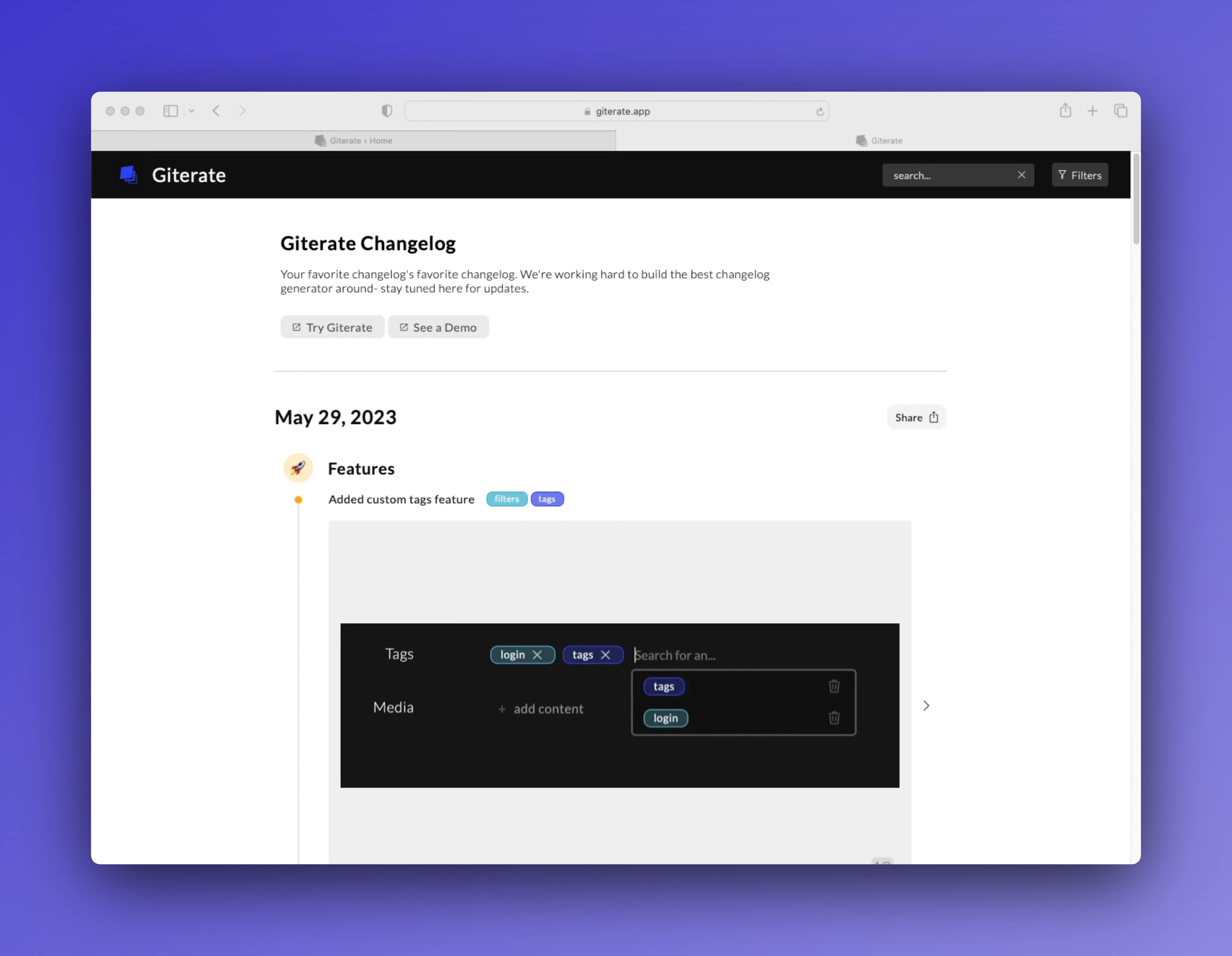 Giter media 5