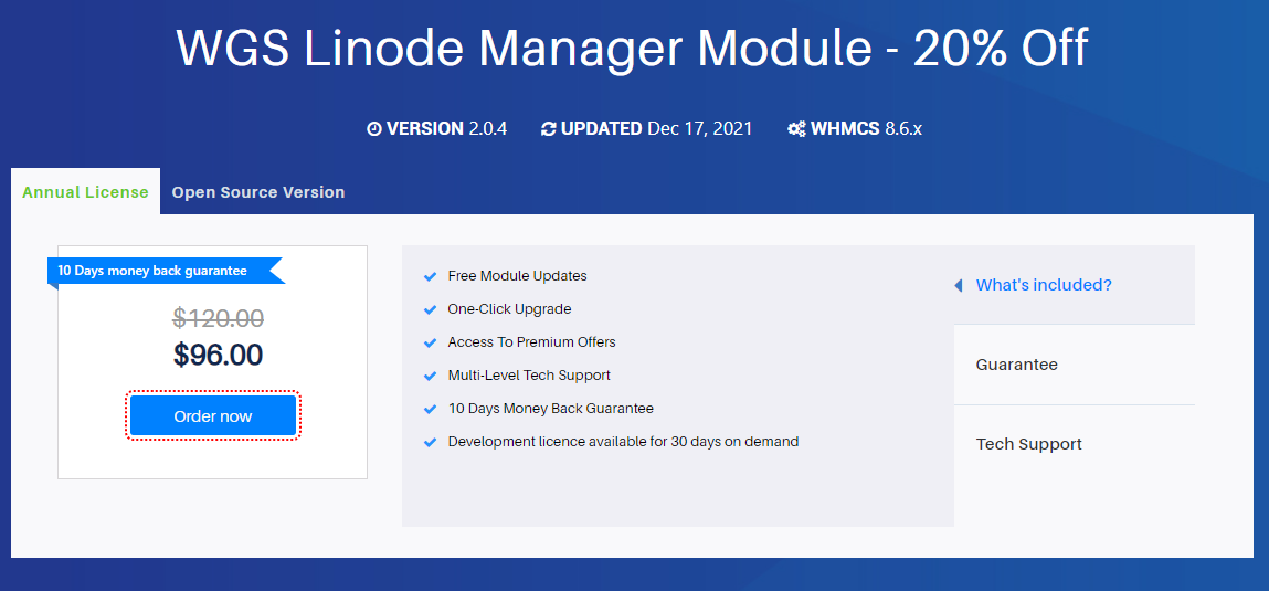 WGS Linode Manager 모듈 - WGS Linode Manager와 Linode Management를 단순화하십시오 미디어 3