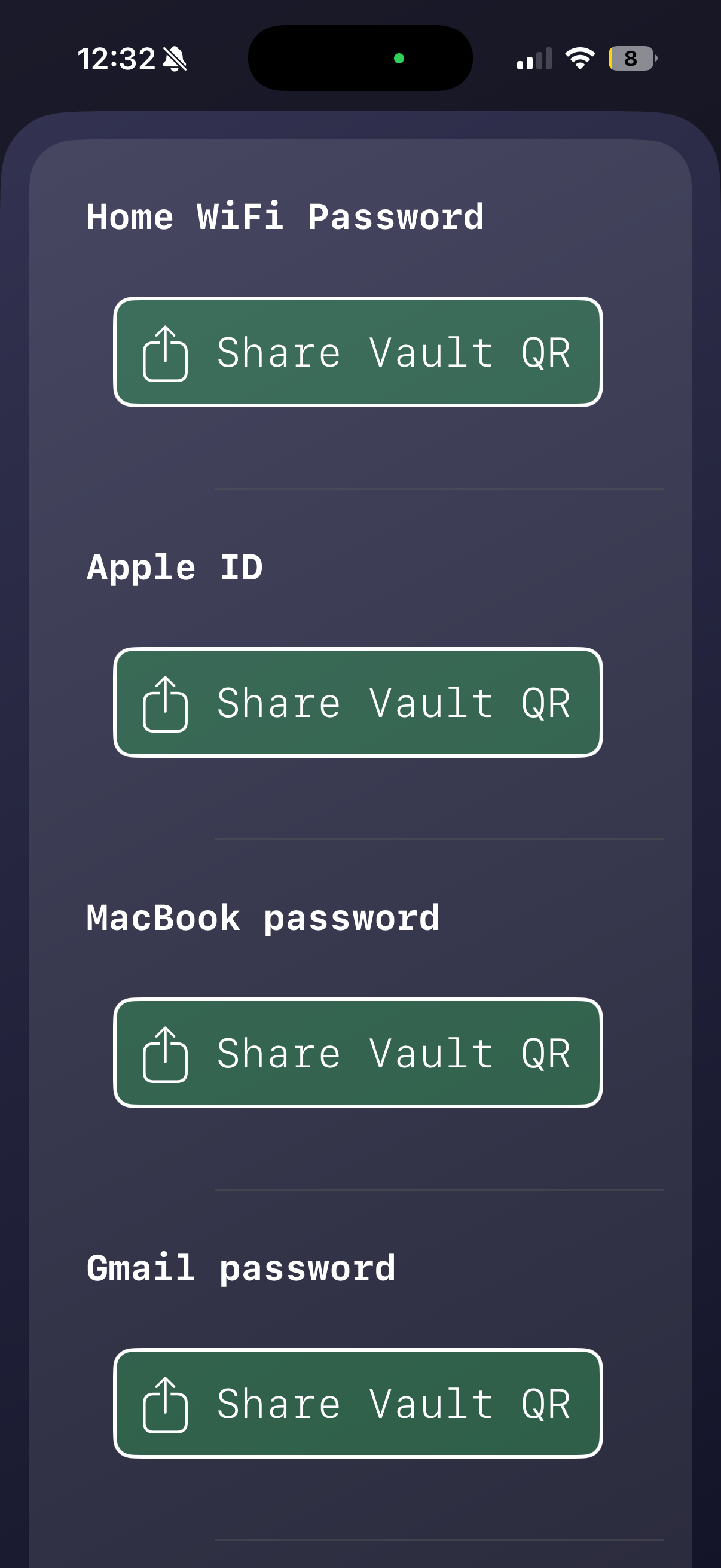 VaultQR gallery image