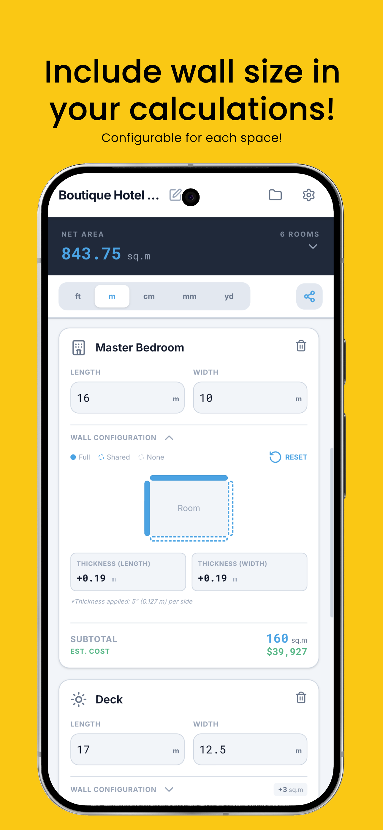 SQFTY - Square Foot Calculator gallery image