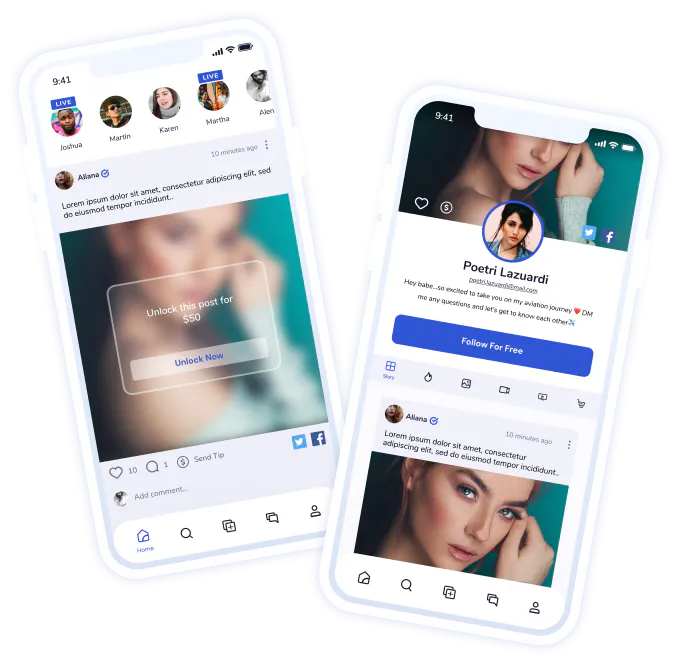OnlyFans Clone - Fanso.io gallery image