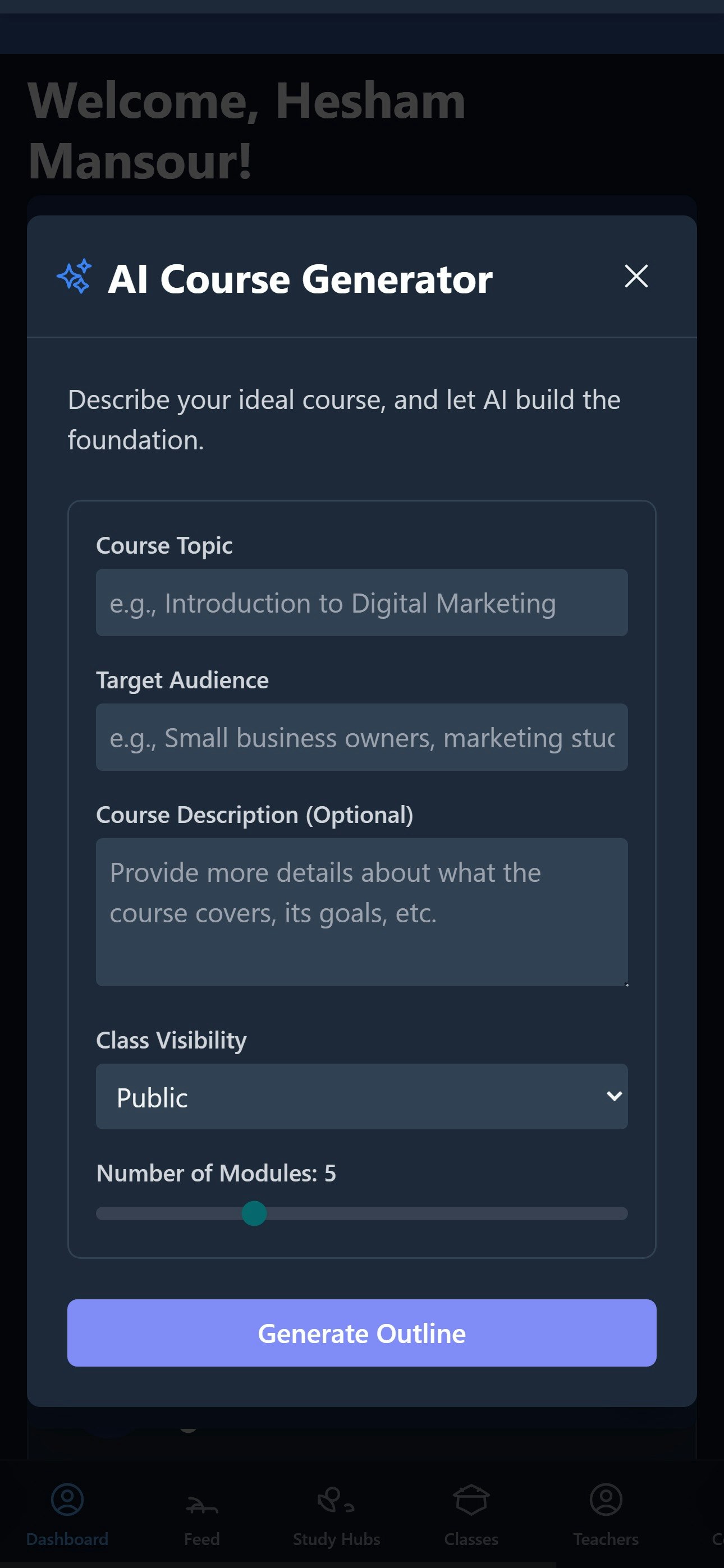 Manara LMS gallery image