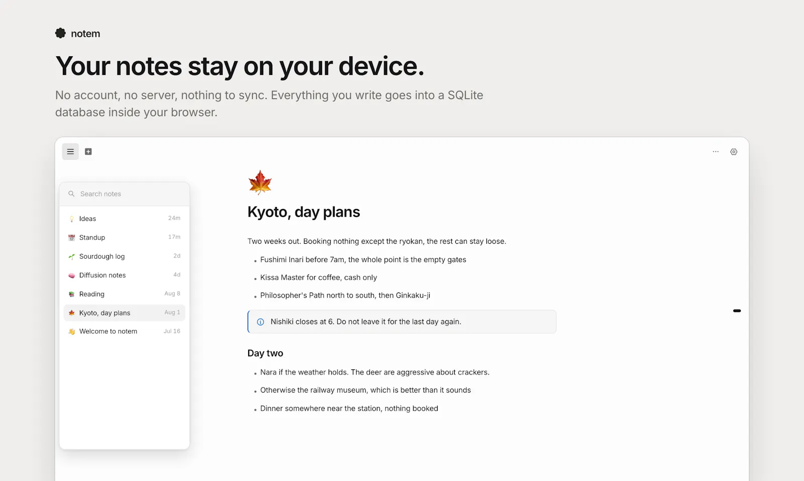 notem screenshot 2