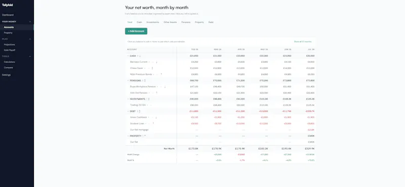 Tallyfold screenshot 2