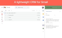 Micro CRM for Gmail media 1