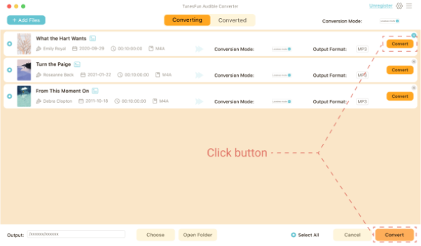 CONVERTOR AUDible de TunesFun media 3