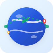 Study Overseas Map logo