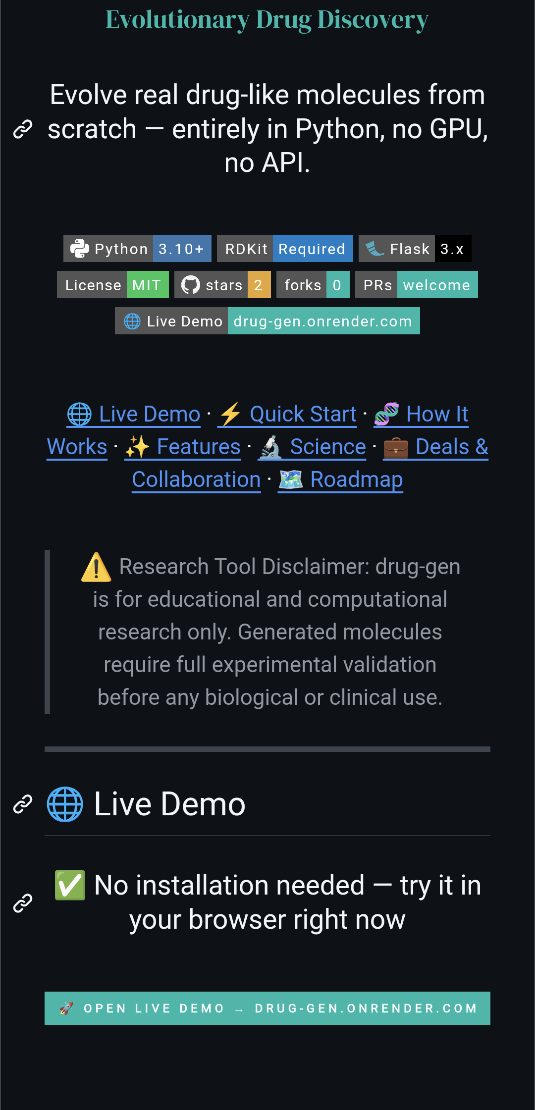 MolEvolver Pro v3 gallery image