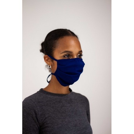 Washable Cotton Blue Fabric Face Mask UK