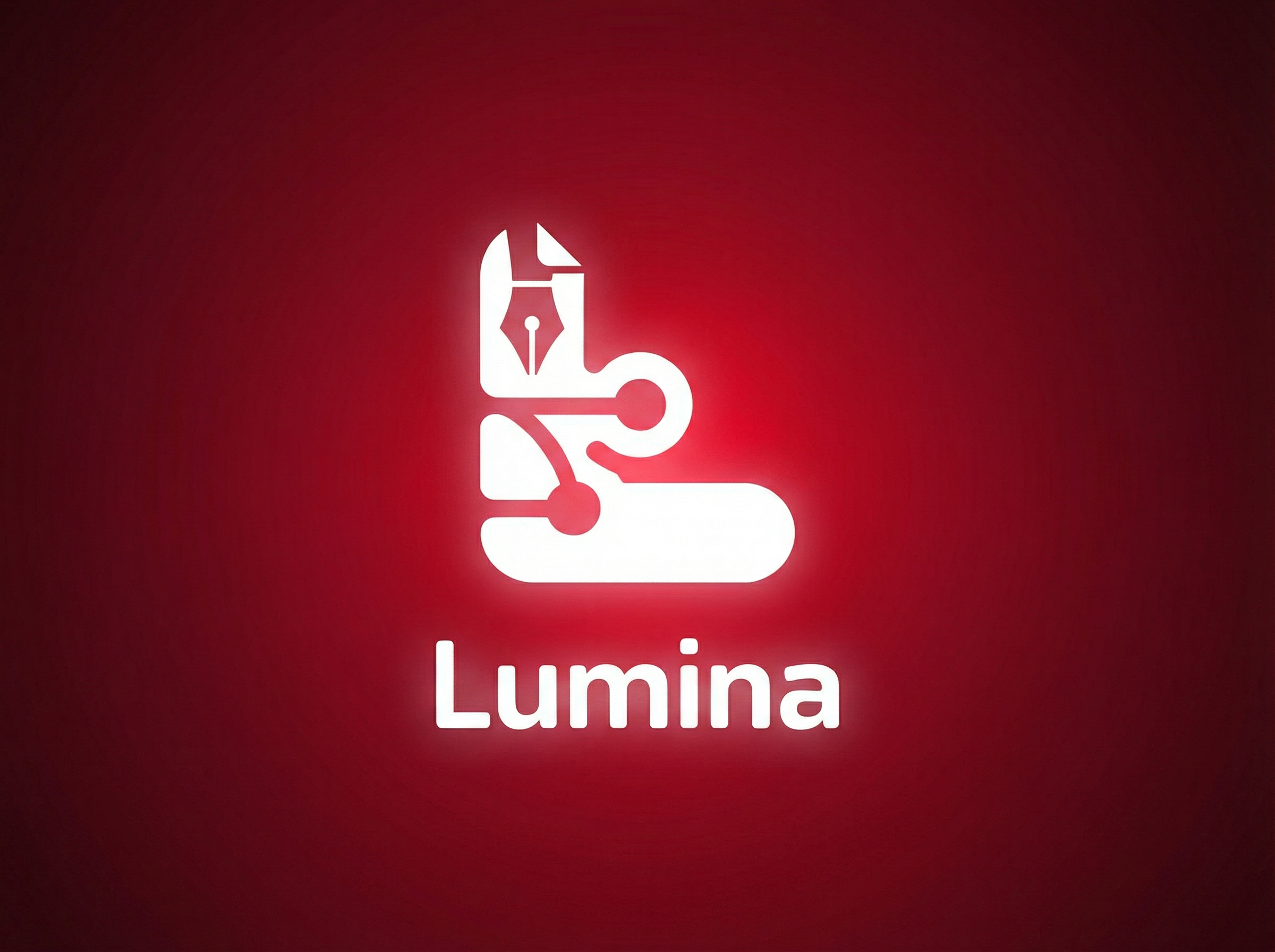 Lumina - Product Hunt launch logo and brand identity