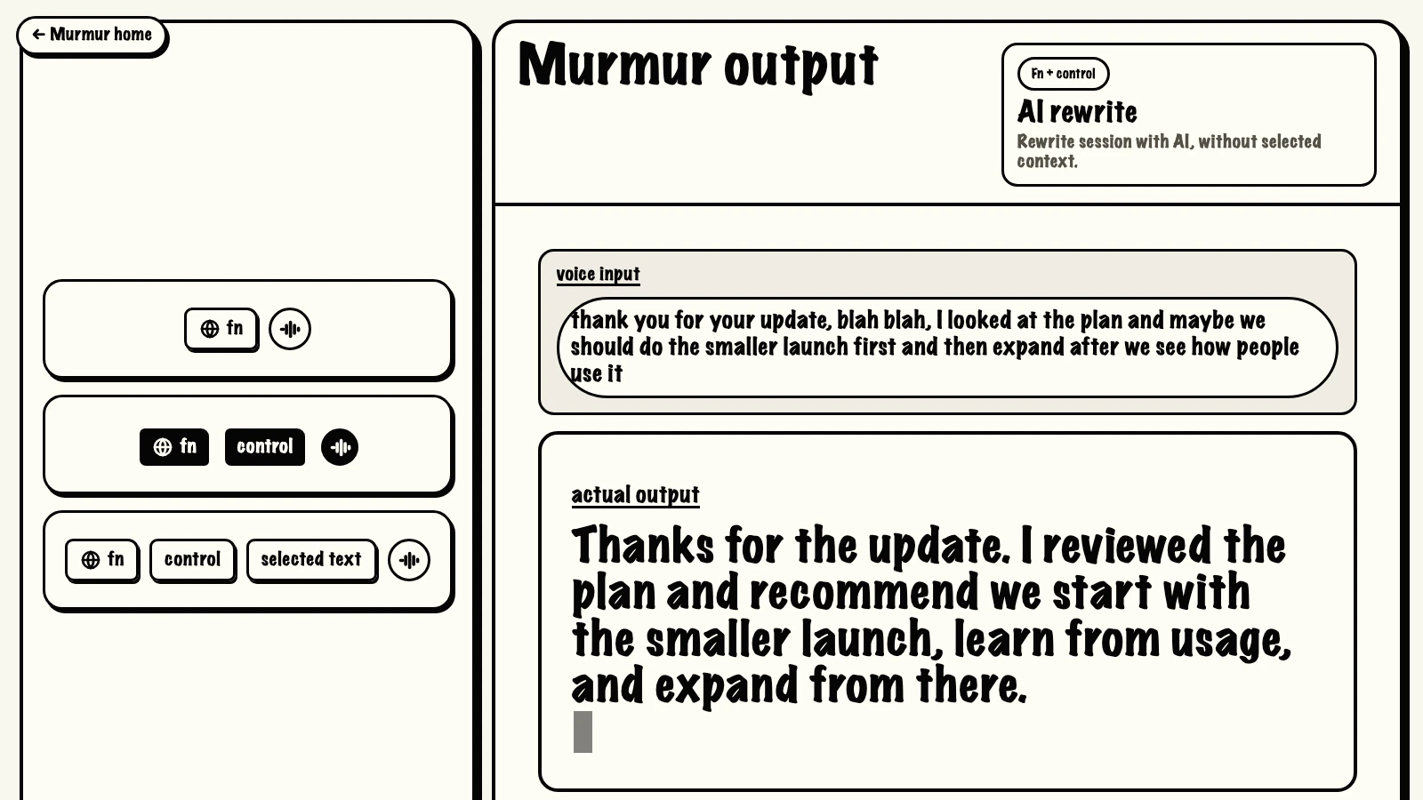 Murmur screenshot 2