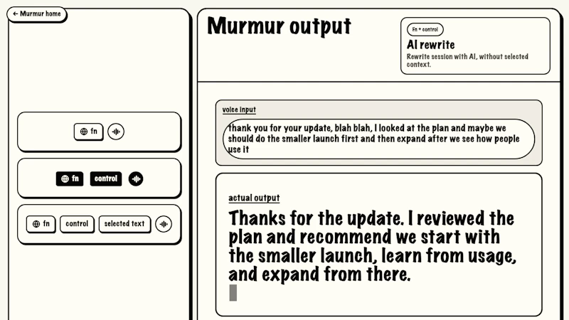 Murmur screenshot 2