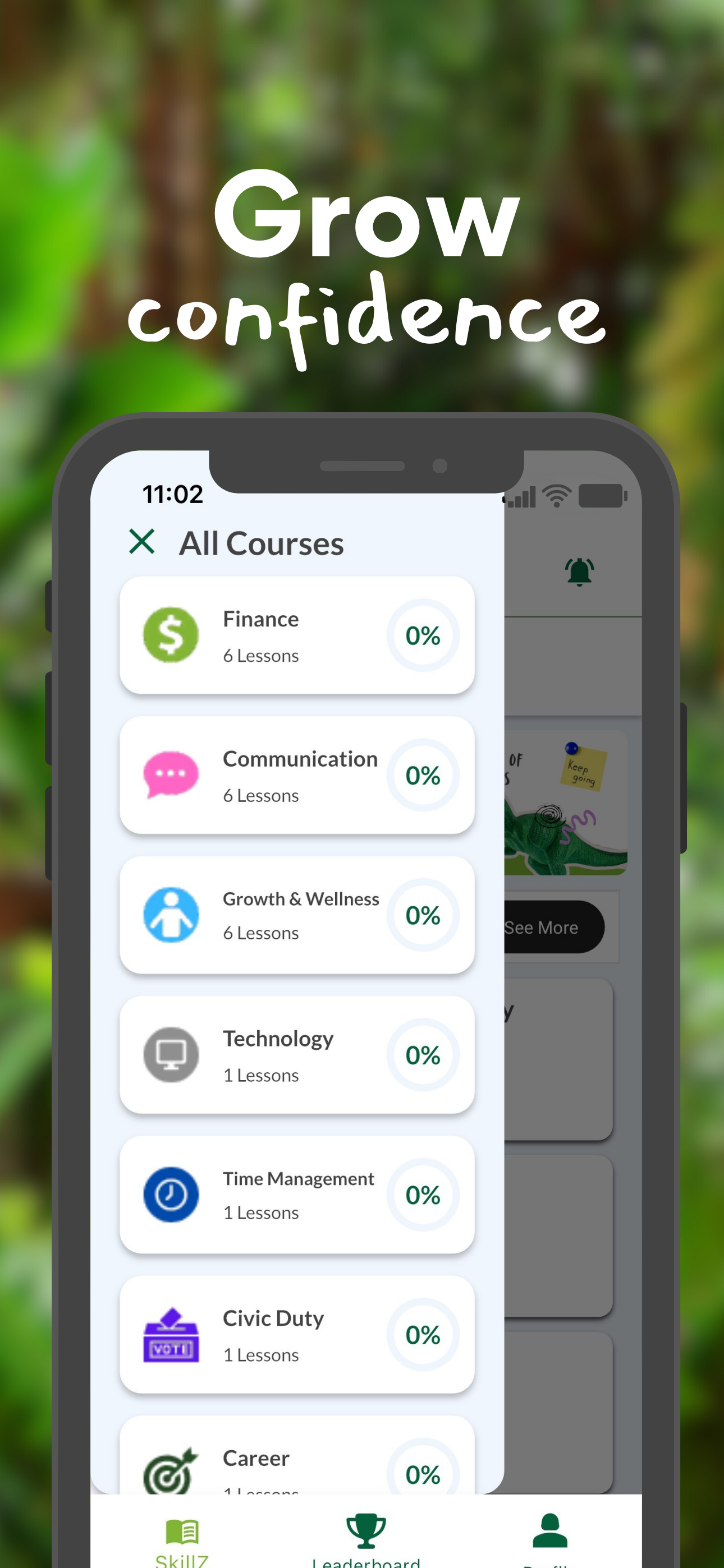 Média Skillzilla: application de compétences de vie 2