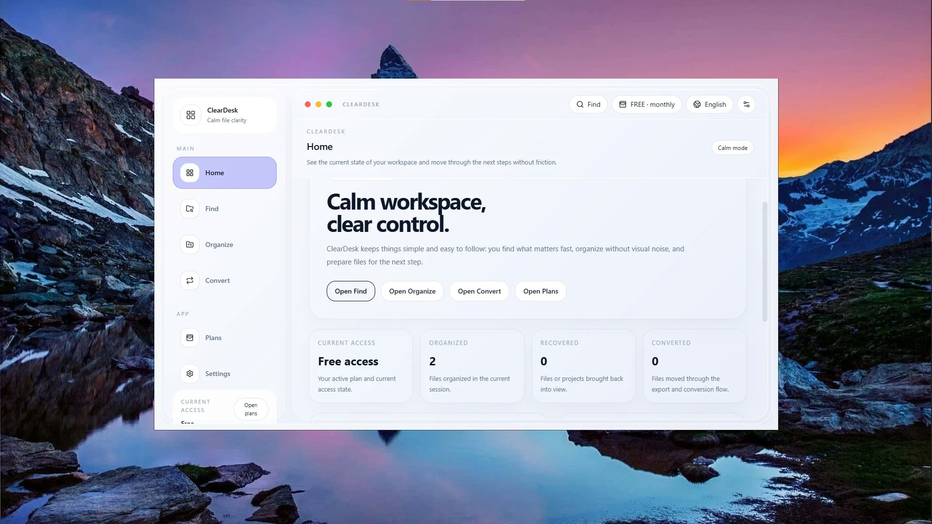 ClearDesk gallery image