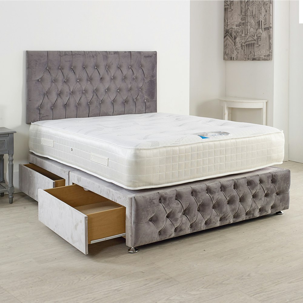 Divan Bed Set With Headboard